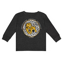Girls Toddler Charcoal Southeastern Louisiana Lions Call the Shots Long Sleeve T-Shirt