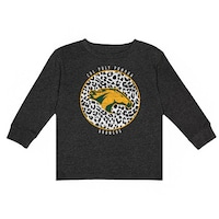 Youth Charcoal Cal Poly Mustangs Call the Shots Long Sleeve T-Shirt