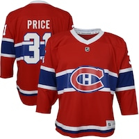 Youth Carey Price Red Montreal Canadiens Home Replica Player Jersey