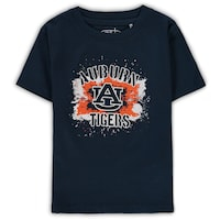 Preschool & Toddler Garb Navy Auburn Tigers Splatter Toni T-Shirt