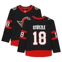 Tim Stutzle Ottawa Senators Autographed Black Fanatics Branded Breakaway Jersey