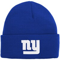 Youth Royal New York Giants Basic Cuffed Knit Hat