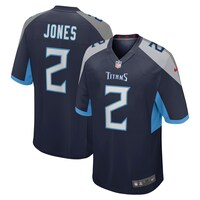 Men's Nike Julio Jones Navy Tennessee Titans Game Jersey