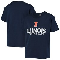 Youth Navy Illinois Fighting Illini Team T-Shirt