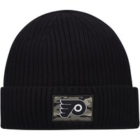 Men's adidas Black Philadelphia Flyers Military Appreciation Cuffed Knit Hat