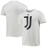 Men's adidas White Juventus Primary Logo Amplifier T-Shirt