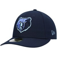 Men's New Era Navy Memphis Grizzlies Team Low Profile 59FIFTY Fitted Hat