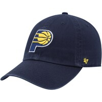 Men's '47 Navy Indiana Pacers Team Clean Up Adjustable Hat