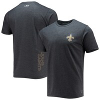 Men's MSX by Michael Strahan Black New Orleans Saints Motivation Performance T-Shirt