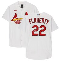 Jack Flaherty St. Louis Cardinals Autographed Nike Home Authentic Jersey