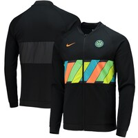 Men's Nike Black Inter Milan I96 Anthem Raglan Full-Zip Jacket