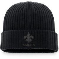 Men's Fanatics Branded Black New Orleans Saints Tonal Cuffed Knit Hat