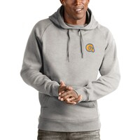 Men's Antigua Gray Albany State Golden Rams Victory Pullover Hoodie