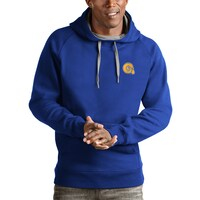 Men's Antigua Royal Albany State Golden Rams Victory Pullover Hoodie