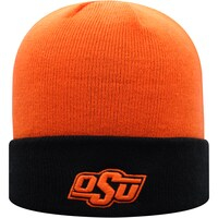 Men's Top of the World Orange/Black Oklahoma State Cowboys Core 2-Tone Cuffed Knit Hat