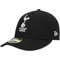 Men's New Era Black Tottenham Hotspur Primary Logo Low Profile 59FIFTY Fitted Hat
