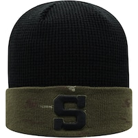 Men's Top of the World Olive/Black Penn State Nittany Lions OHT Military Appreciation Skully Cuffed Knit Hat