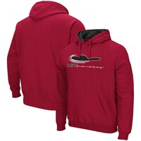 Men's Colosseum Cardinal MIT Engineers Arch and Logo Pullover Hoodie