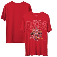 Men's Junk Food Red Portland Trail Blazers Space Jam 2 Home Squad Advantage T-Shirt