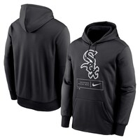 Men's Nike Black Chicago White Sox Season Pattern Pullover Hoodie