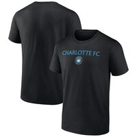 Men's Fanatics Branded Black Charlotte FC Ultimate Highlight T-Shirt