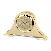 Gold Alabama Crimson Tide Napoleon Desk Clock