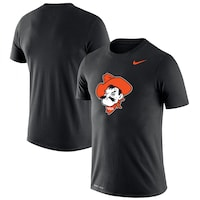 Men's Nike Black Oklahoma State Cowboys School Alternate Logo Legend Performance T-Shirt