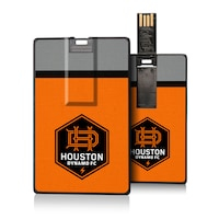 Houston Dynamo FC Stripe Design Credit Card USB Drive