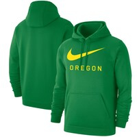 Men's Nike Green Oregon Ducks Big Swoosh Club Pullover Hoodie
