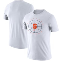 Men's Nike White Syracuse Orange Basketball Icon Legend Performance T-Shirt