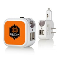 Houston Dynamo FC Solid Design USB Charger
