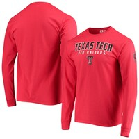 Men's Russell Red Texas Tech Red Raiders Team Classic Fit Long Sleeve T-Shirt