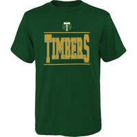 Youth Green Portland Timbers Players T-Shirt