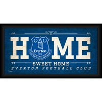 Everton Framed 10" x 20" Home Sweet Home Collage