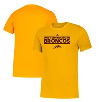 Men's adidas Gold Western Michigan Broncos Amplifier T-Shirt