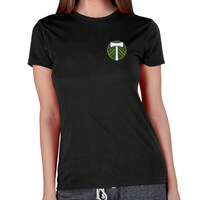 Women's Concepts Sport Black Portland Timbers Marathon T-Shirt