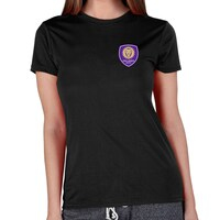 Women's Concepts Sport Black Orlando City SC Marathon T-Shirt