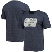 Men's Blue 84 Heathered Navy 1989 THE PLAYERS Championship Heritage Collection Tri-Blend T-Shirt