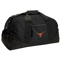 Black Texas Longhorns Dome Duffel Bag