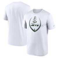Men's Nike White New York Jets Icon Legend Performance T-Shirt
