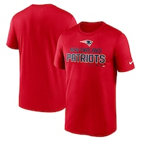 Men's Nike Red New England Patriots Legend Community Performance T-Shirt