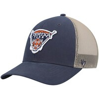 Men's '47 Navy/Natural Detroit Tigers Comerica Park Local Haven Trucker Snapback Hat