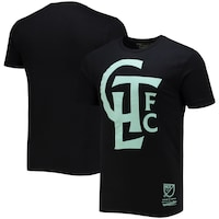 Men's Mitchell & Ness Black Charlotte FC Monogram T-Shirt