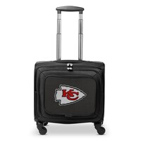 MOJO Black Kansas City Chiefs 14'' Laptop Overnighter Wheeled Bag