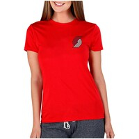 Women's Concepts Sport Red Portland Trail Blazers Marathon Knit T-Shirt