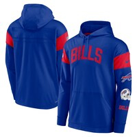Men's Nike Royal Buffalo Bills Sideline Athletic Arch Jersey Performance Pullover Hoodie