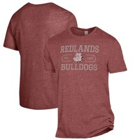 Men's Heathered Maroon University of Redlands Bulldogs The Keeper T-Shirt