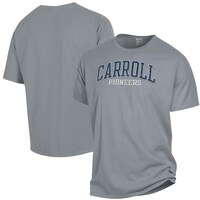 Men's ComfortWash Gray Carroll University Pioneers Garment Dyed T-Shirt