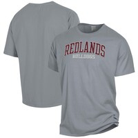 Men's ComfortWash Gray University of Redlands Bulldogs Garment Dyed T-Shirt