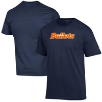Men's Champion Navy Gettysburg Bullets Primary Jersey T-Shirt